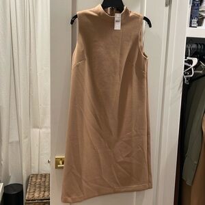 Ann Taylor Tan sleeveless dress